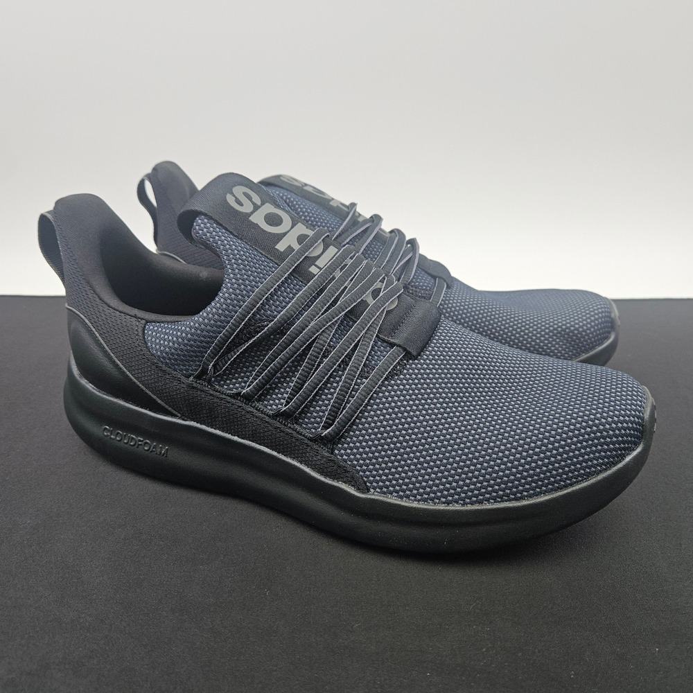 Adidas Lite Racer Adapt 7.0 Mens Navy Black Slip On Sneakers IE8684 Size 12 NEW